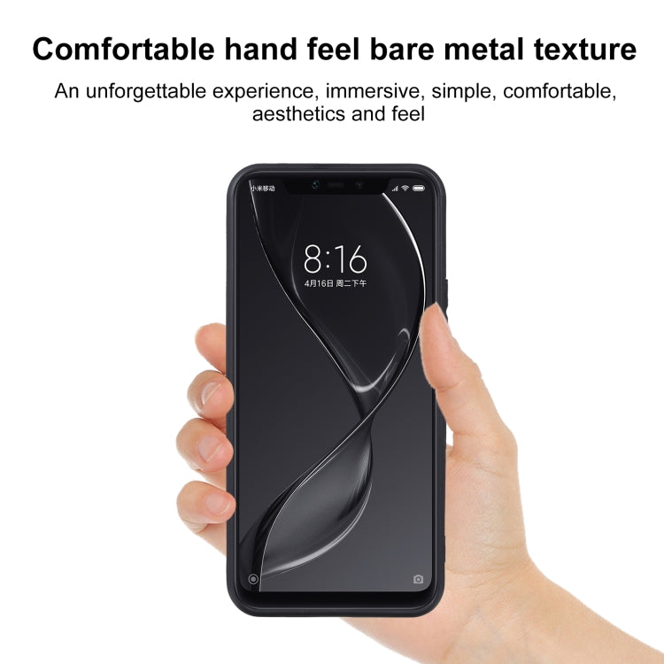 For Xiaomi Mi 8 Explorer TPU Phone Case(Black)