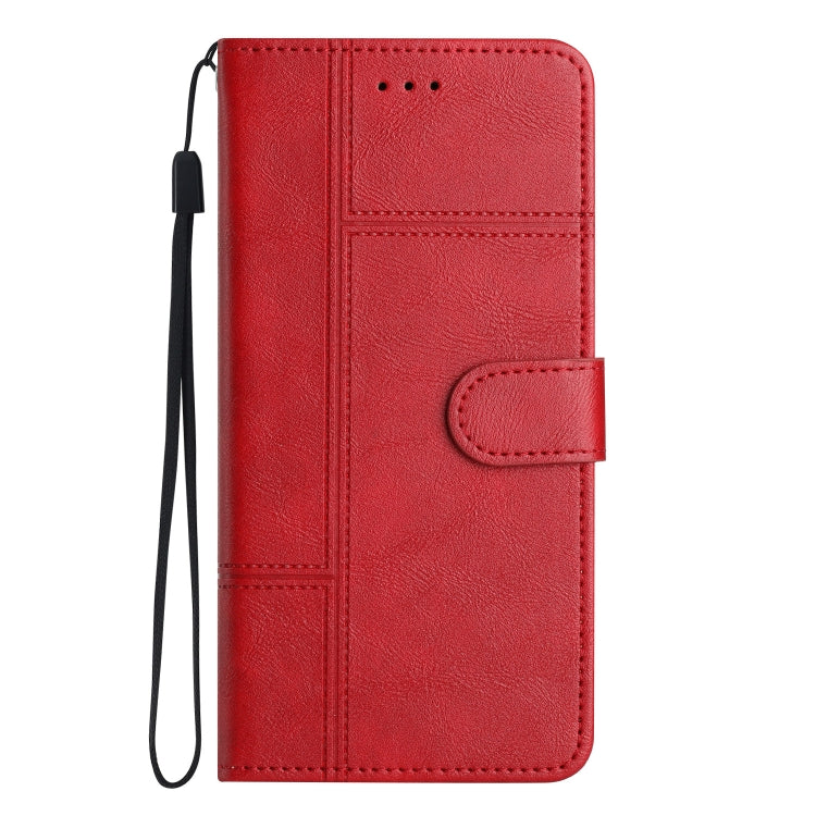 For OPPO A76 Business Style Cowhide Texture Leather Phone Case