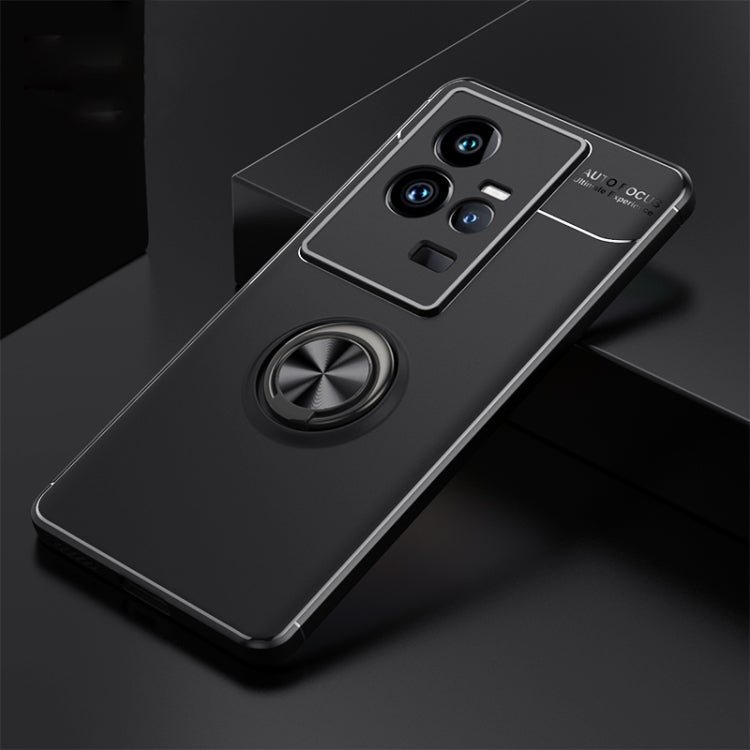 For vivo iQOO 11 Metal Ring Holder TPU Phone Case