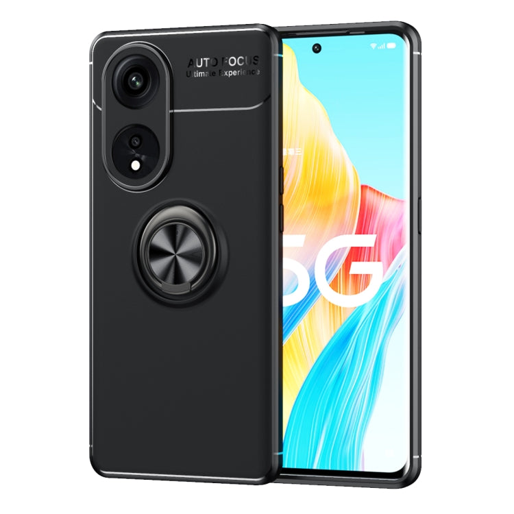 For OPPO A1 Pro Metal Ring Holder TPU Phone Case