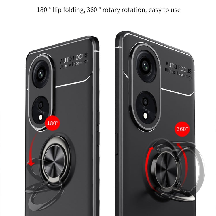 For OPPO A1 Pro Metal Ring Holder TPU Phone Case