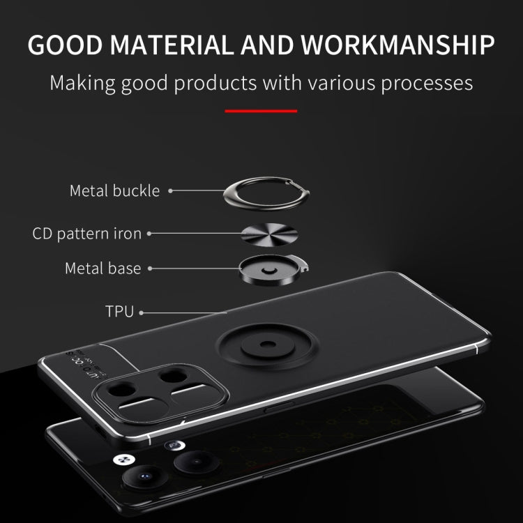 For OPPO Reno9 / Reno9 Pro Metal Ring Holder TPU Phone Case