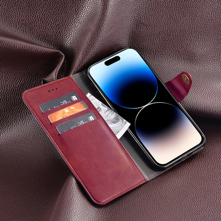 For vivo V21s idewei Retro Texture Leather Phone Case