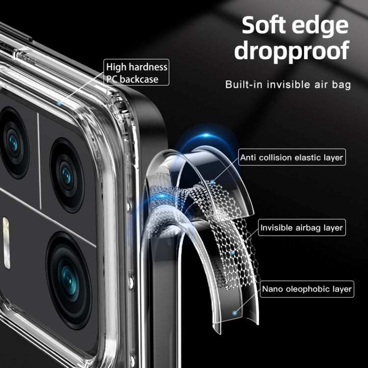 For Xiaomi 13 Pro Armor Clear TPU Hard PC Phone Case