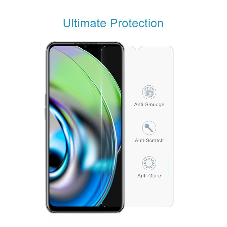 For Realme V23i 50pcs 0.26mm 9H 2.5D Tempered Glass Film