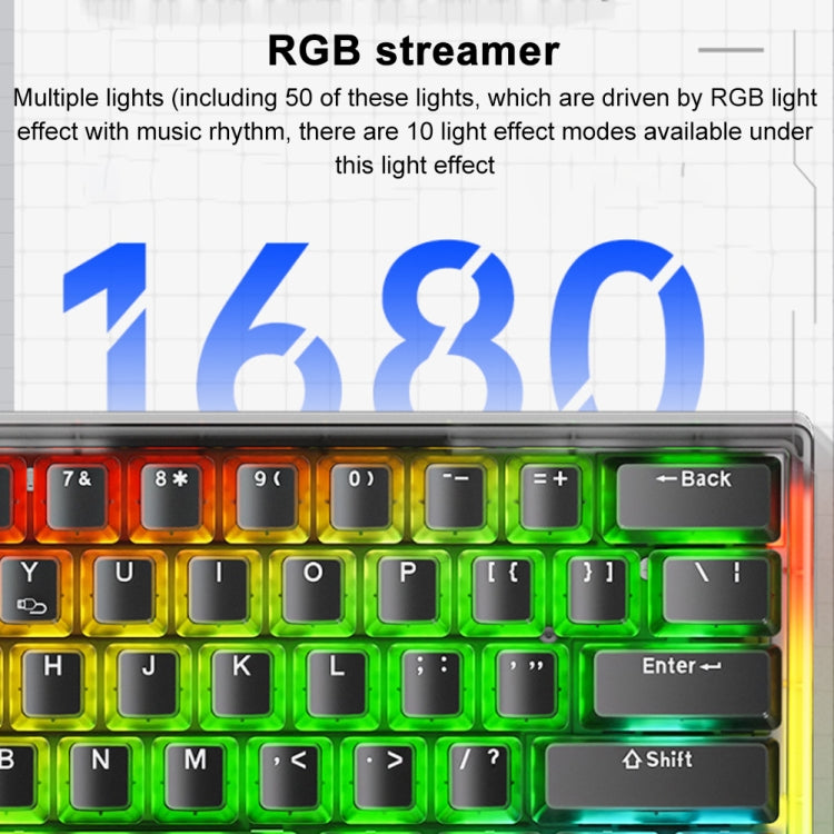 AULA F3261 Wireless Bluetooth Three-mode Mechanical Keyboard