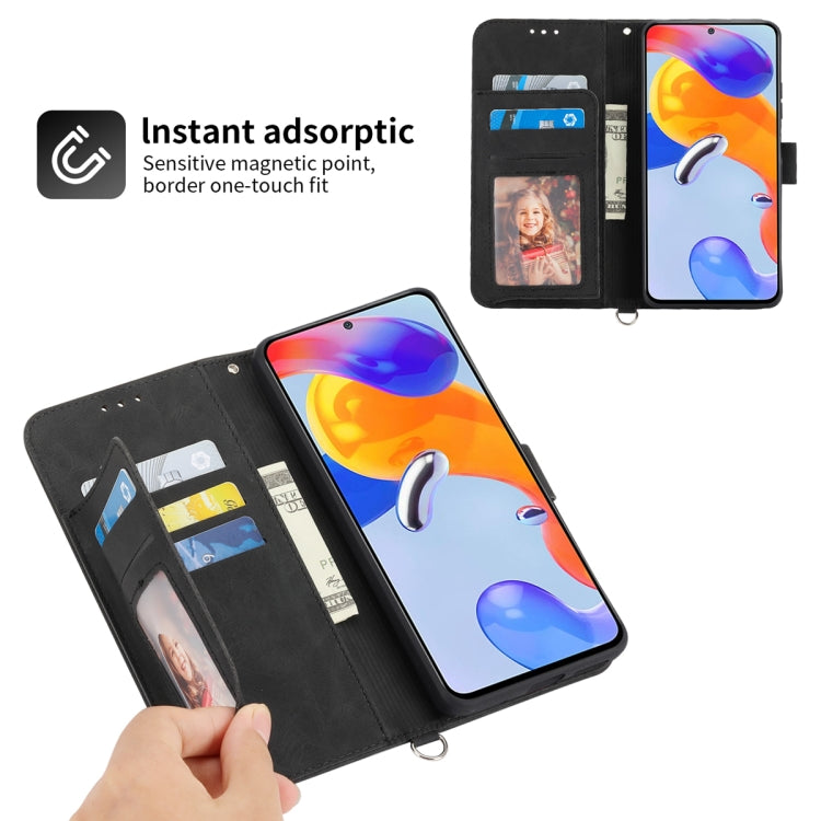 For Xiaomi 13 Skin-feel Flowers Embossed Wallet Leather Phone Case