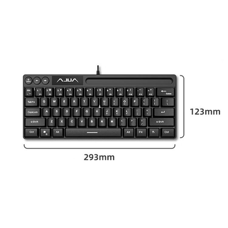 AULA F3061 Wired Mini RGB Backlit Mechanical Keyboard