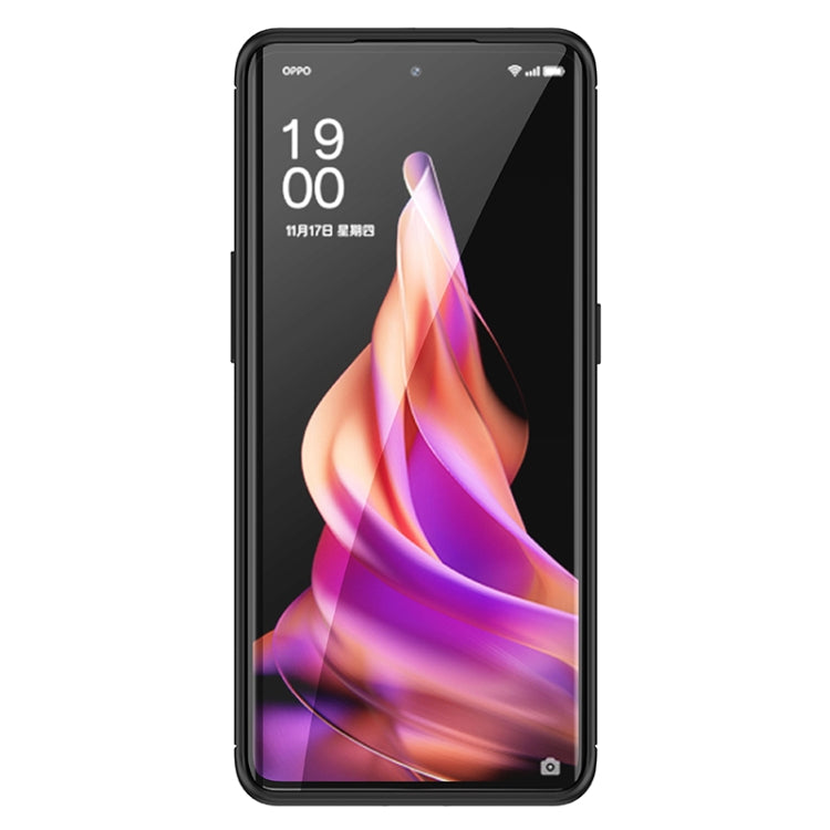 For OPPO Reno9 / Reno9 Pro 5G Litchi Texture Shockproof TPU Phone Case