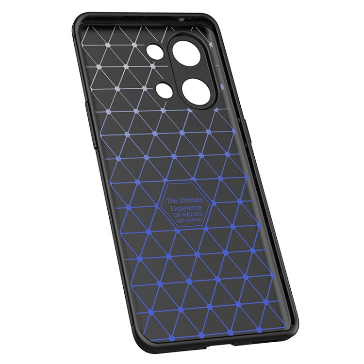 For OPPO Reno9 / Reno9 Pro 5G Litchi Texture Shockproof TPU Phone Case