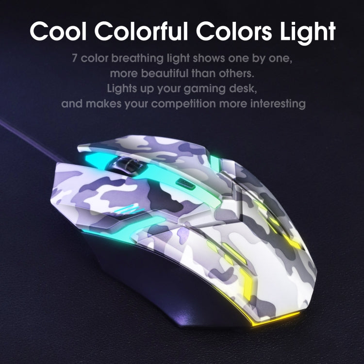 ONIKUMA K8 RGB Light Wired Gaming Headphones Keyboard Mouse Set