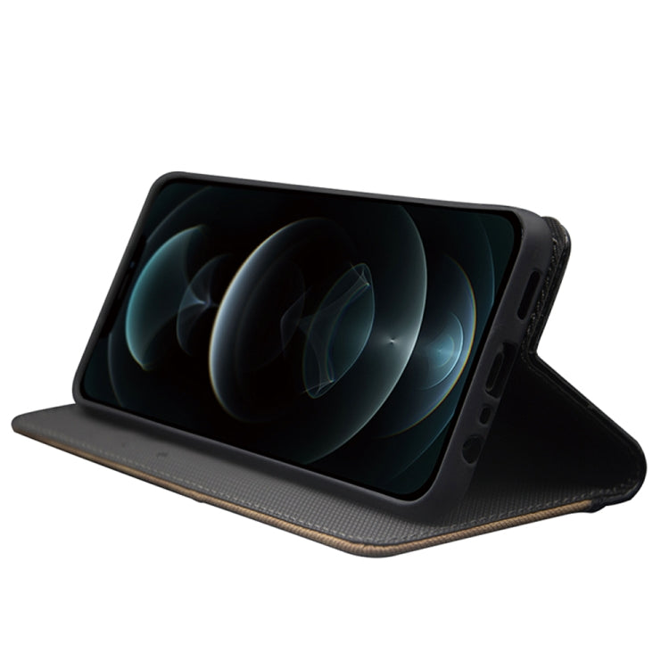 For Realme 10 5G idewei Two-color Splicing Leather Phone Case