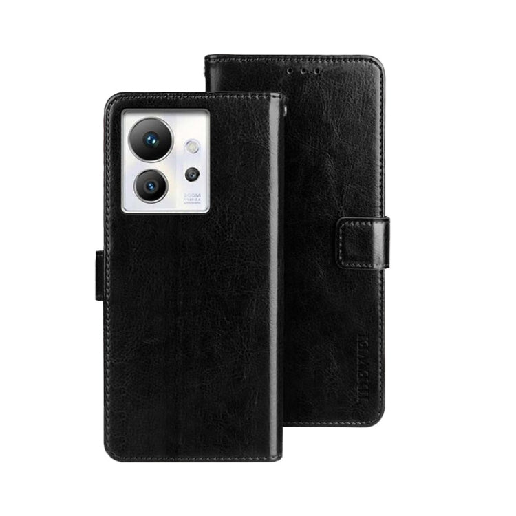 For Infinix Zero Ultra 5G idewei Crazy Horse Texture Leather Phone Case