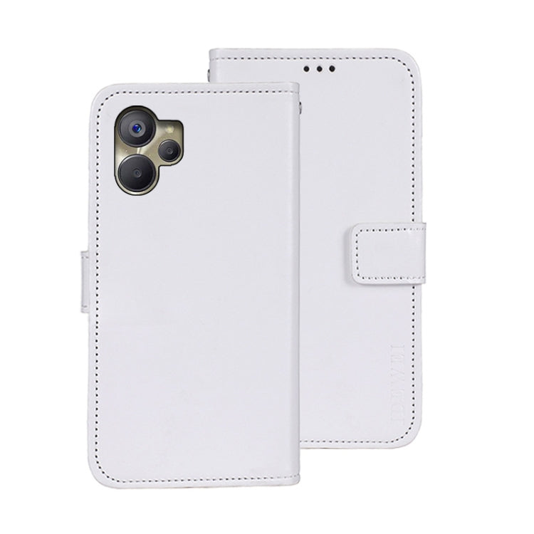 For Realme 10 5G idewei Crazy Horse Texture Leather Phone Case