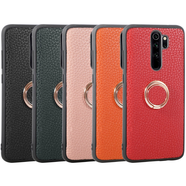 For Xiaomi Redmi Note 8 Pro Litchi Texture Magnetic Shockproof Protective Phone Case