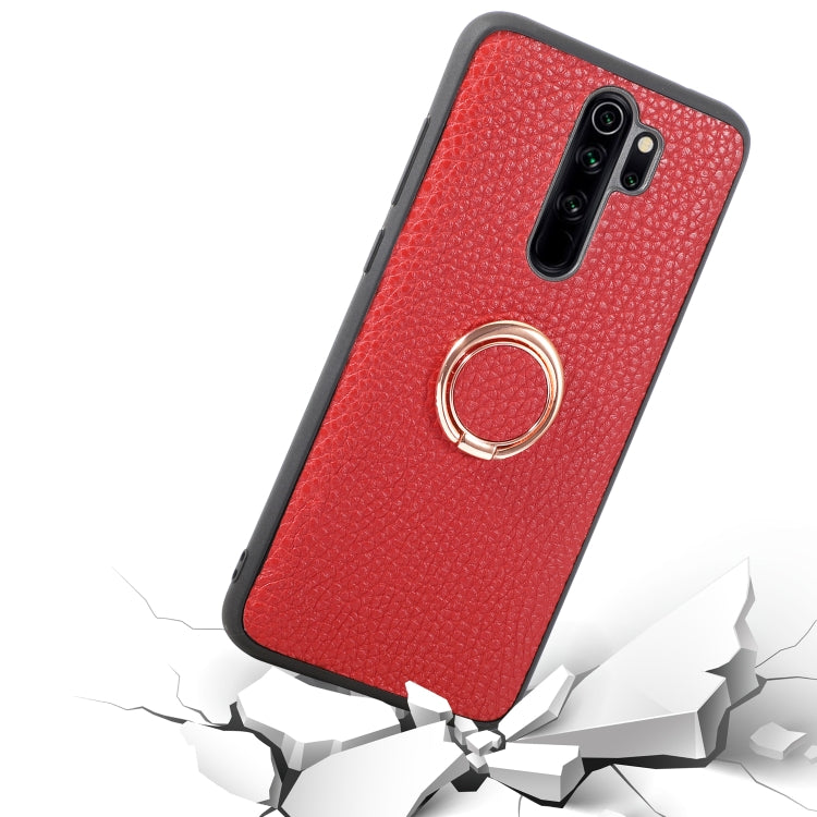 For Xiaomi Redmi Note 8 Pro Litchi Texture Magnetic Shockproof Protective Phone Case