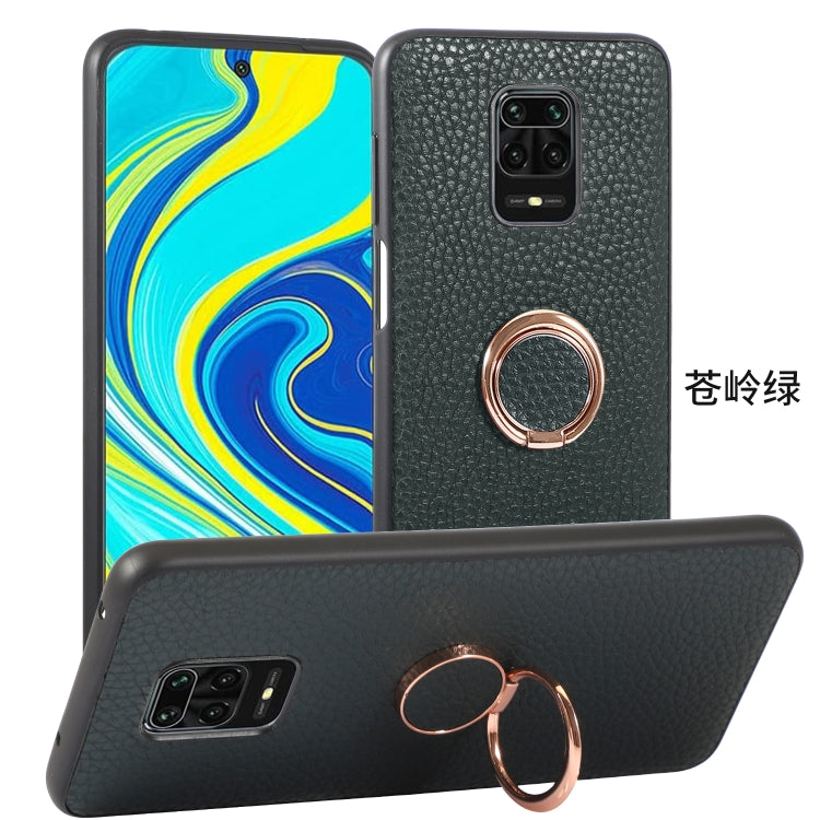 For Xiaomi Redmi Note 9 Pro Litchi Texture Magnetic Shockproof Protective Phone Case