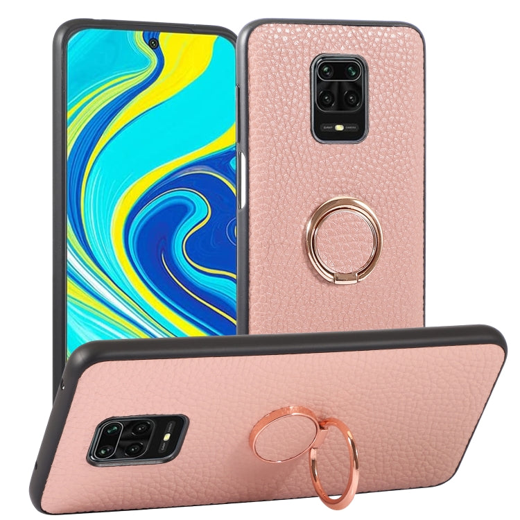 For Xiaomi Redmi Note 9 Pro Litchi Texture Magnetic Shockproof Protective Phone Case