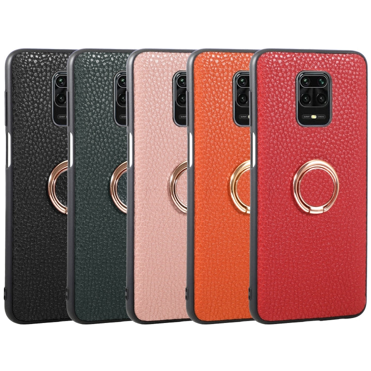 For Xiaomi Redmi Note 9 Pro Litchi Texture Magnetic Shockproof Protective Phone Case