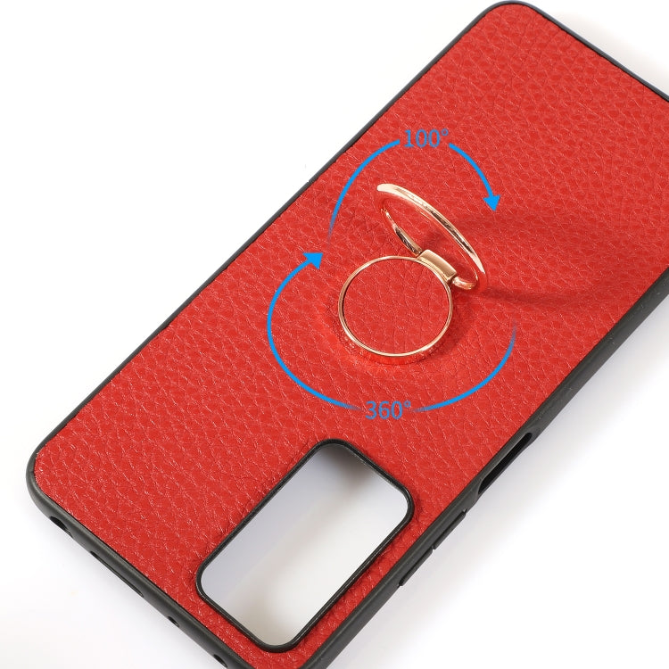For Xiaomi Redmi Note 11 Pro Global Litchi Texture Magnetic Shockproof Protective Phone Case
