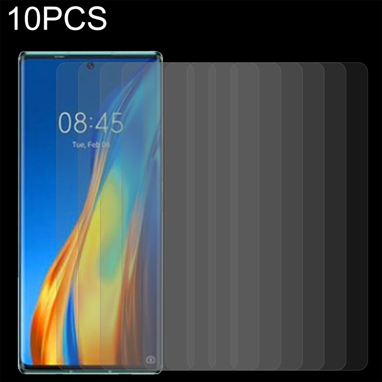 For Tecno Phantom X2 10pcs 0.26mm 9H 2.5D Tempered Glass Film