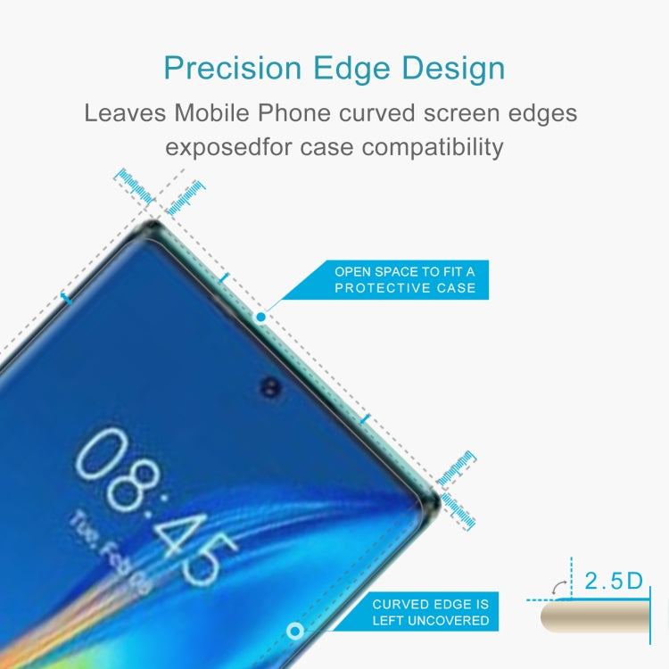 For Tecno Phantom X2 10pcs 0.26mm 9H 2.5D Tempered Glass Film