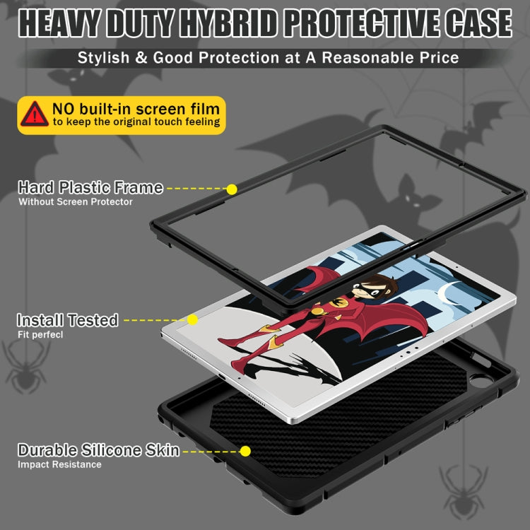 For Samsung Galaxy Tab A8 10.5 2021 Silicone + PC Shockproof Protective Tablet Case