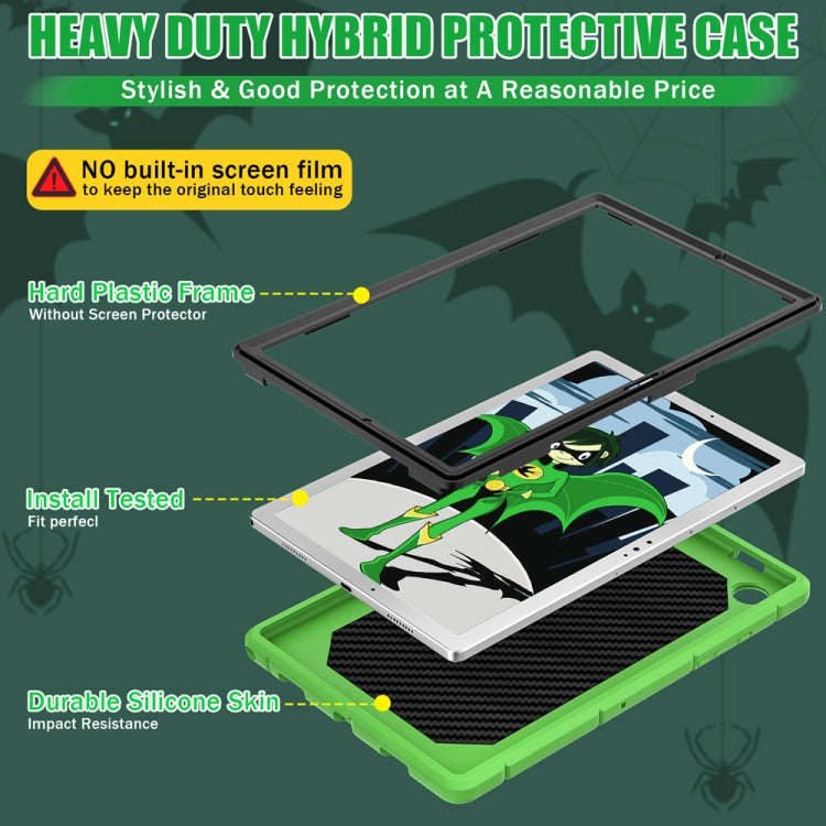 For Samsung Galaxy Tab A8 10.5 2021 Silicone + PC Shockproof Protective Tablet Case