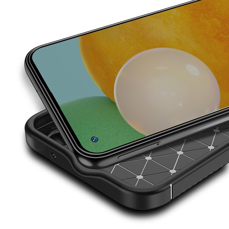 For Realme 10 4G Carbon Fiber Texture Shockproof TPU Phone Case(Black)