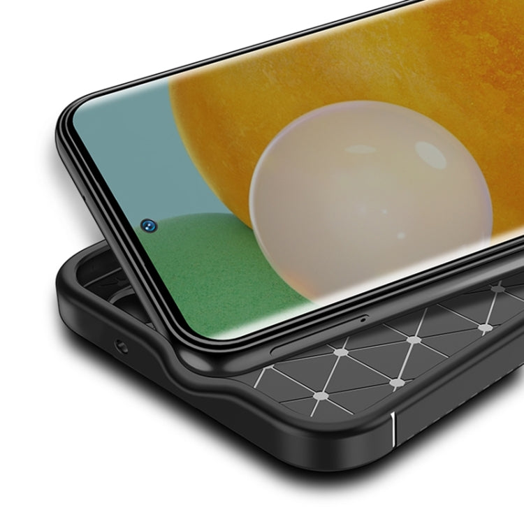 For Realme 10 Pro+ Carbon Fiber Texture Shockproof TPU Phone Case(Black)