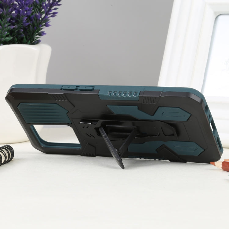 For Realme 9 Armor Warrior Shockproof PC + TPU Phone Case