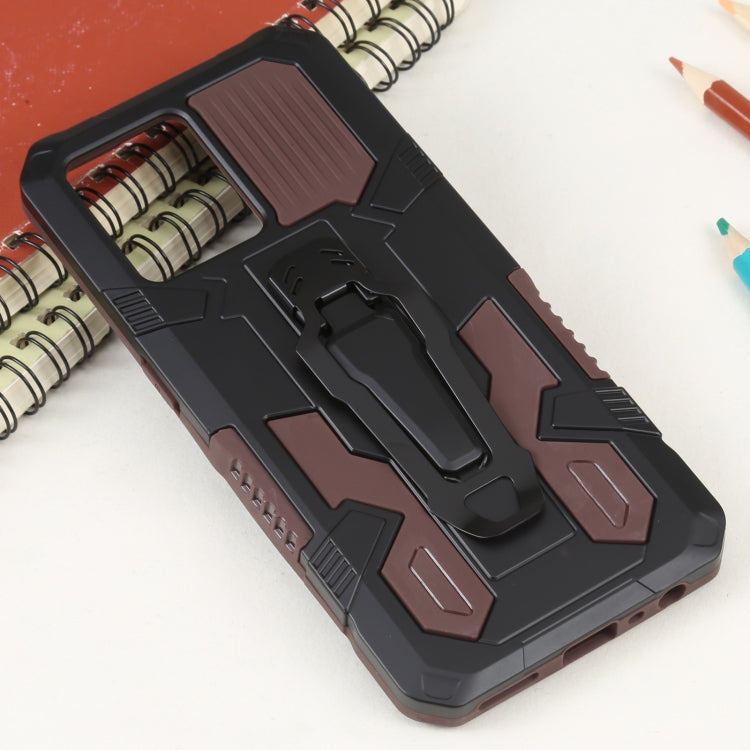 For Realme 9 Armor Warrior Shockproof PC + TPU Phone Case