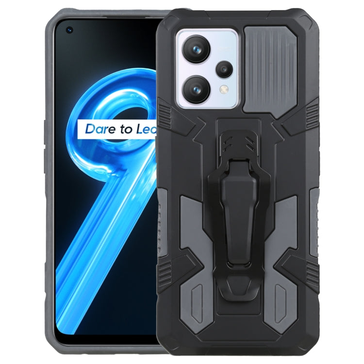 For Realme 9 Armor Warrior Shockproof PC + TPU Phone Case