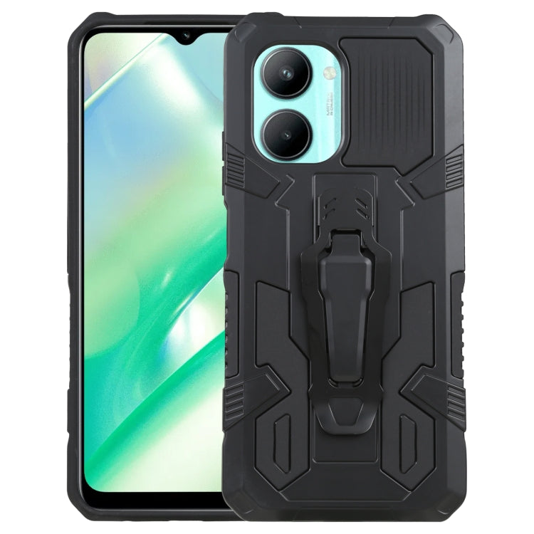 For Realme C33 4G Armor Warrior Shockproof PC + TPU Phone Case