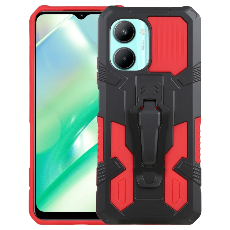 For Realme C33 4G Armor Warrior Shockproof PC + TPU Phone Case