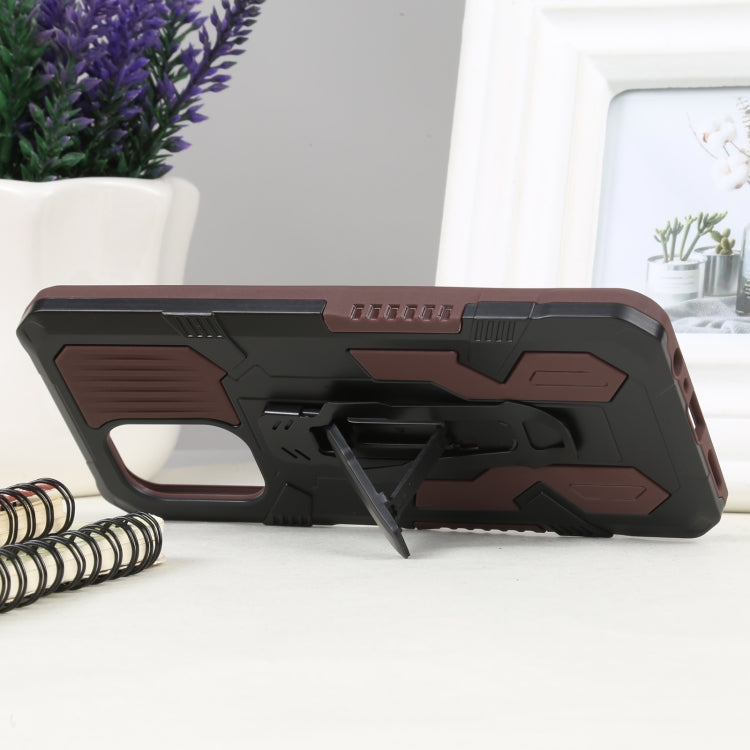 For Realme C33 4G Armor Warrior Shockproof PC + TPU Phone Case