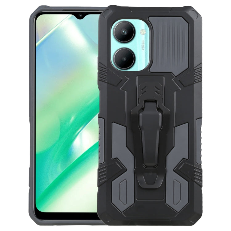 For Realme C33 4G Armor Warrior Shockproof PC + TPU Phone Case