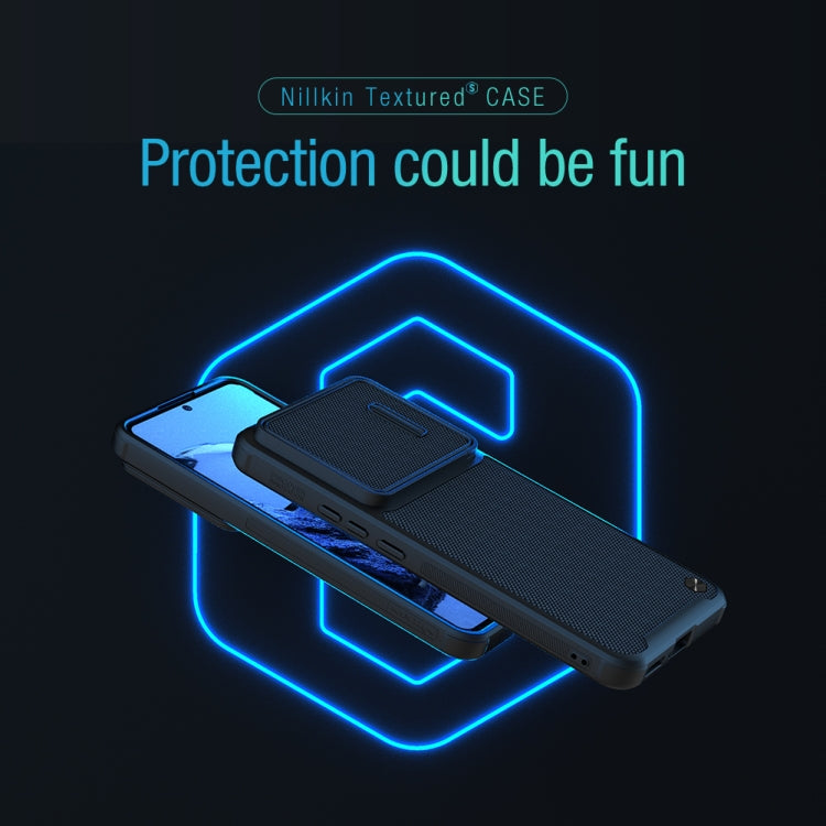 For Xiaomi 12T Pro NILLKIN 3D Textured Camshield PC + TPU Phone Case