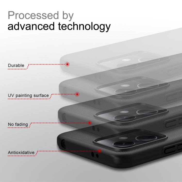 For Xiaomi Redmi Note 12 China NILLKIN Frosted PC Phone Case