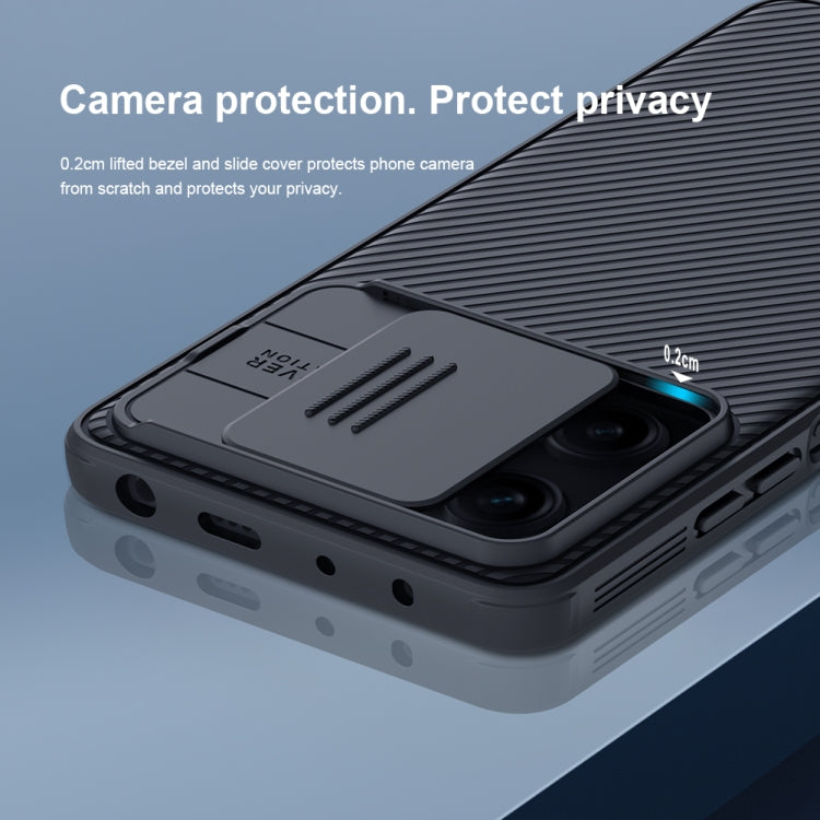 For Xiaomi Redmi Note 12 Pro+ China NILLKIN CamShield Pro PC Phone Case