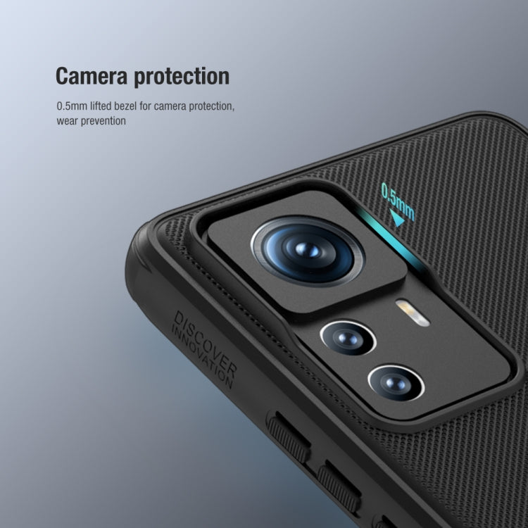 For Xiaomi 12T Pro NILLKIN Frosted Shield Pro PC + TPU Phone Case