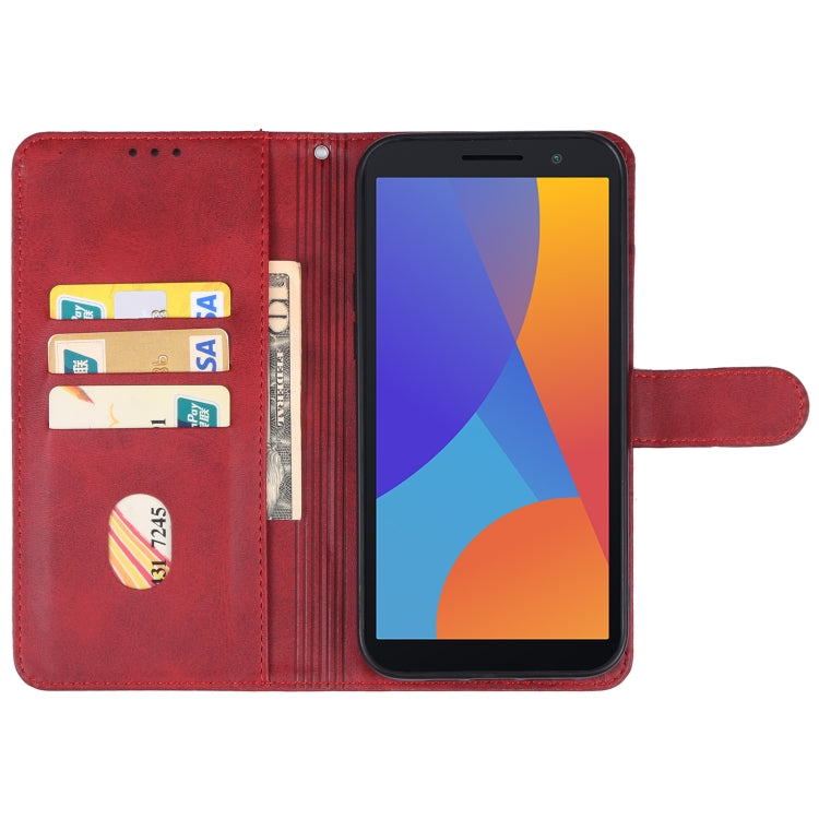 For Alcatel 1 Ultra Leather Phone Case