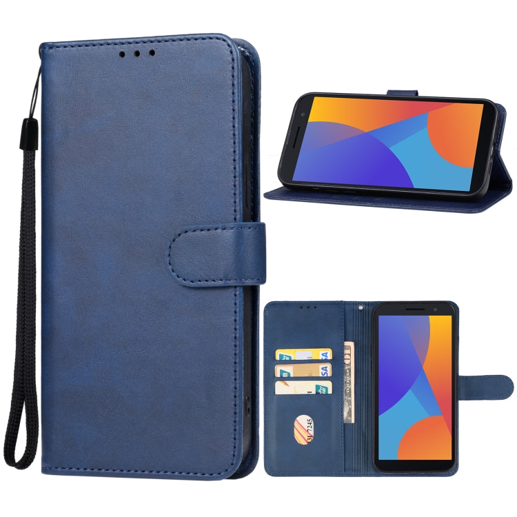 For Alcatel 1 Ultra Leather Phone Case