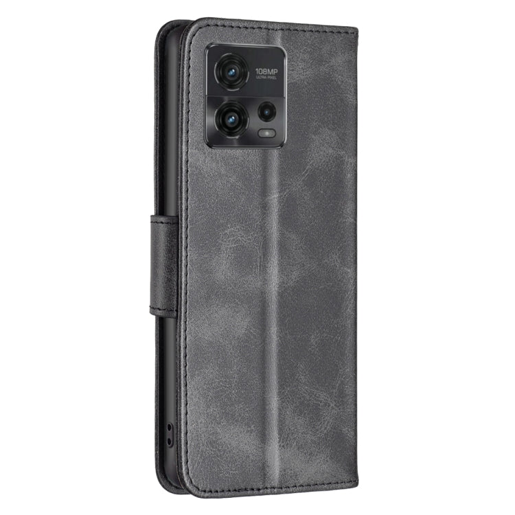 For Motorola Moto G72 Lambskin Texture Pure Color Leather Phone Case