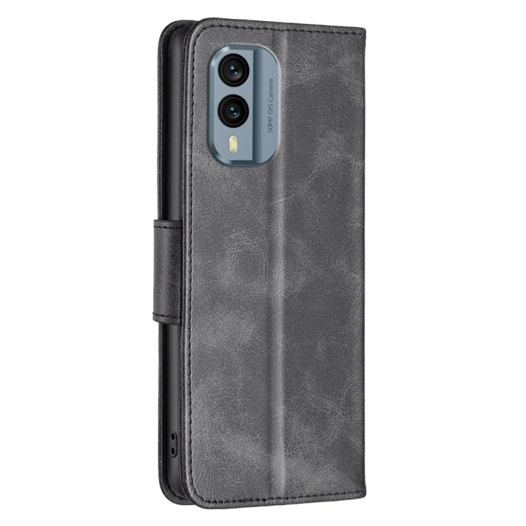 For Nokia X30 Lambskin Texture Pure Color Leather Phone Case