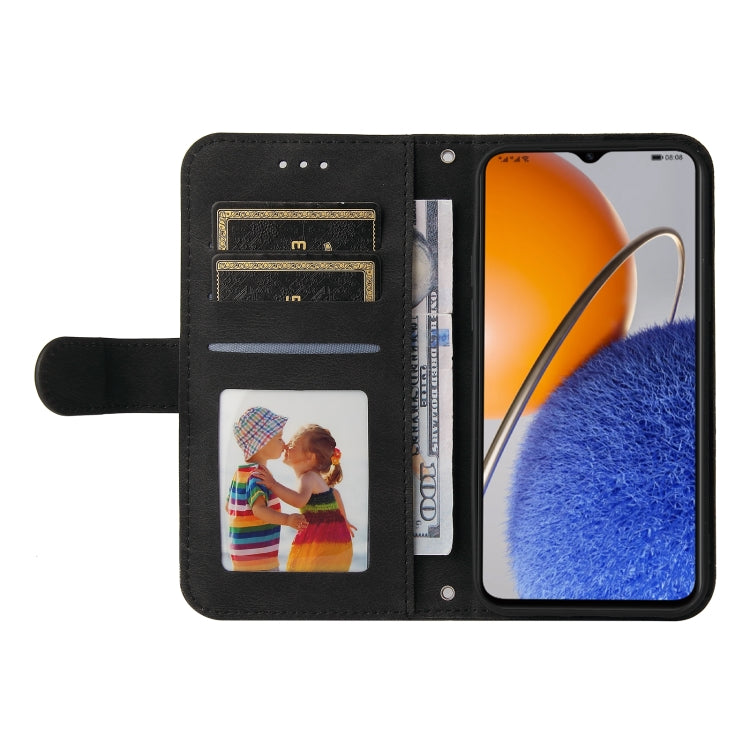 For Huawei nova Y61 Skin Feel Life Tree Metal Button Leather Phone Case