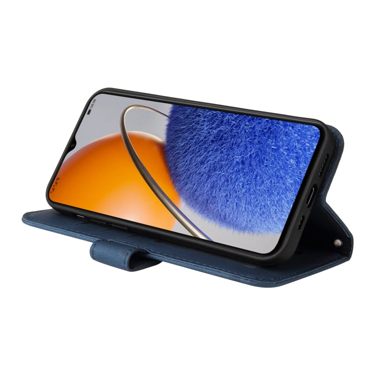 For Huawei nova Y61 Skin Feel Life Tree Metal Button Leather Phone Case