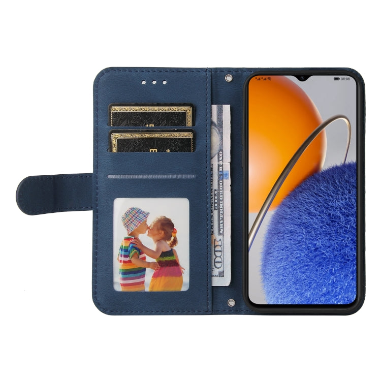 For Huawei nova Y61 Skin Feel Life Tree Metal Button Leather Phone Case