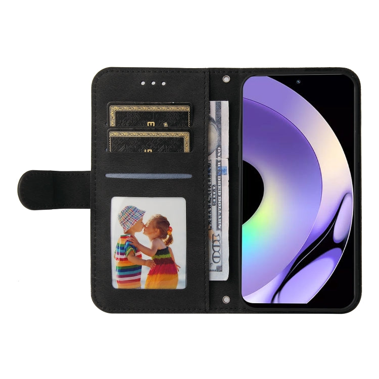 For Realme 10 4G Global Skin Feel Life Tree Metal Button Leather Phone Case