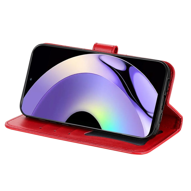 For Realme 10 4G Global 7-petal Flowers Embossing Leather Phone Case